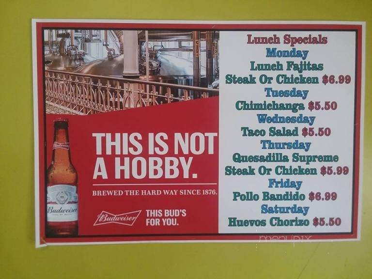 Los Mariachis - Saint Albans, WV menu_pic