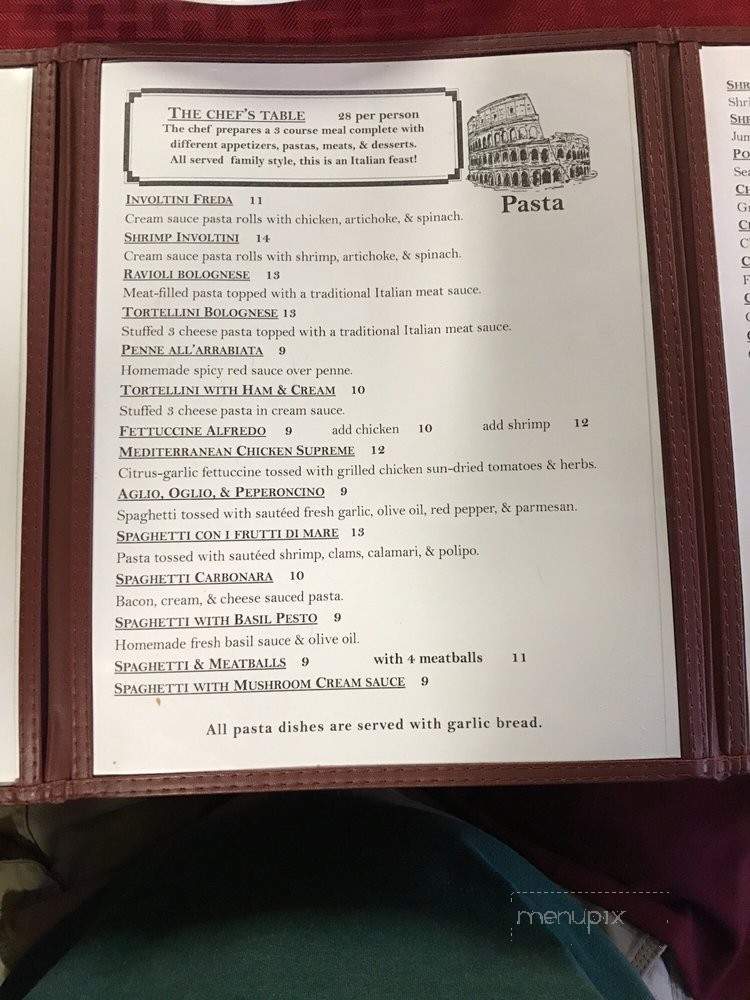 Vinny's Taste Of Italy - Chester, SC menu_pic