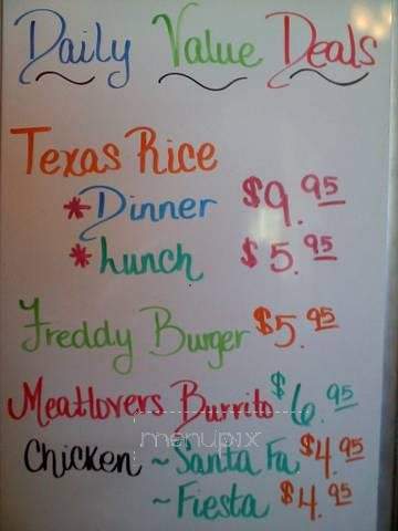Maricela's Mexican Grill - Sandersville, GA menu_pic