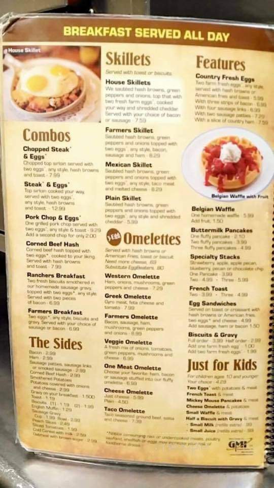 Tony's Grill - Rochester, IN menu_pic