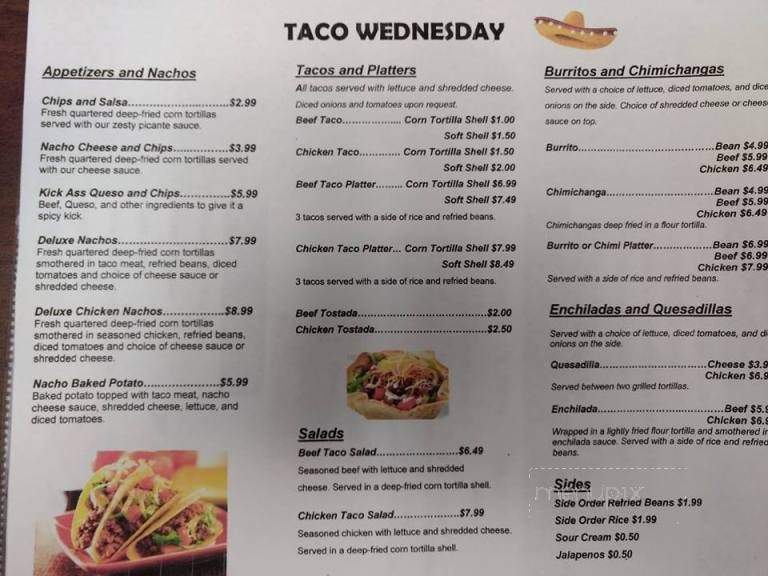 American Legion - Smithville, MO menu_pic