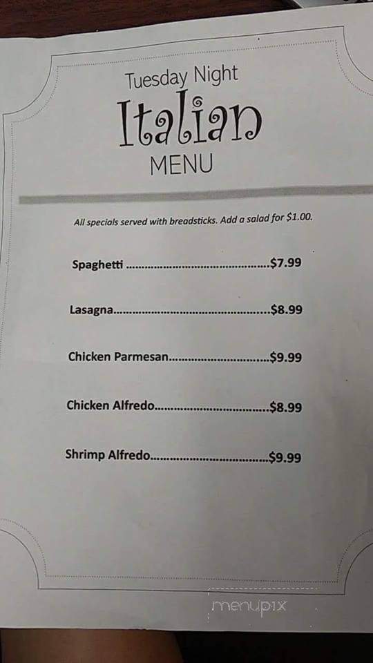 American Legion - Smithville, MO menu_pic