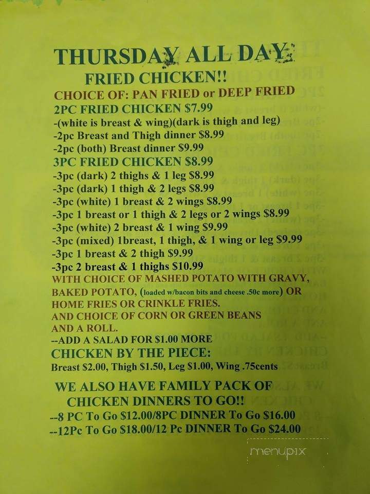 American Legion - Smithville, MO menu_pic