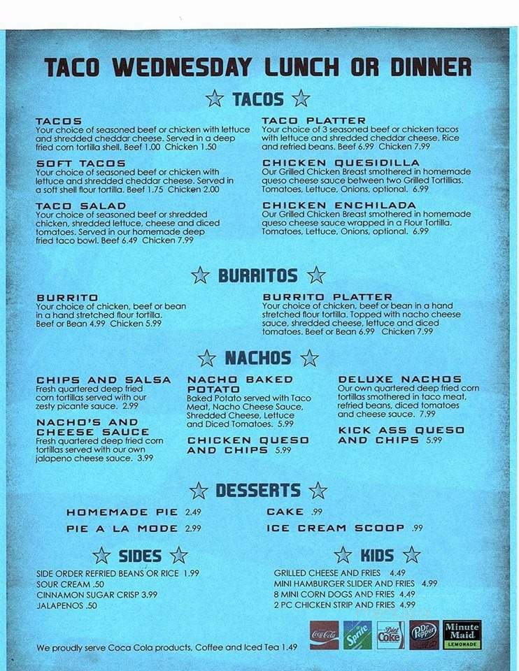 American Legion - Smithville, MO menu_pic