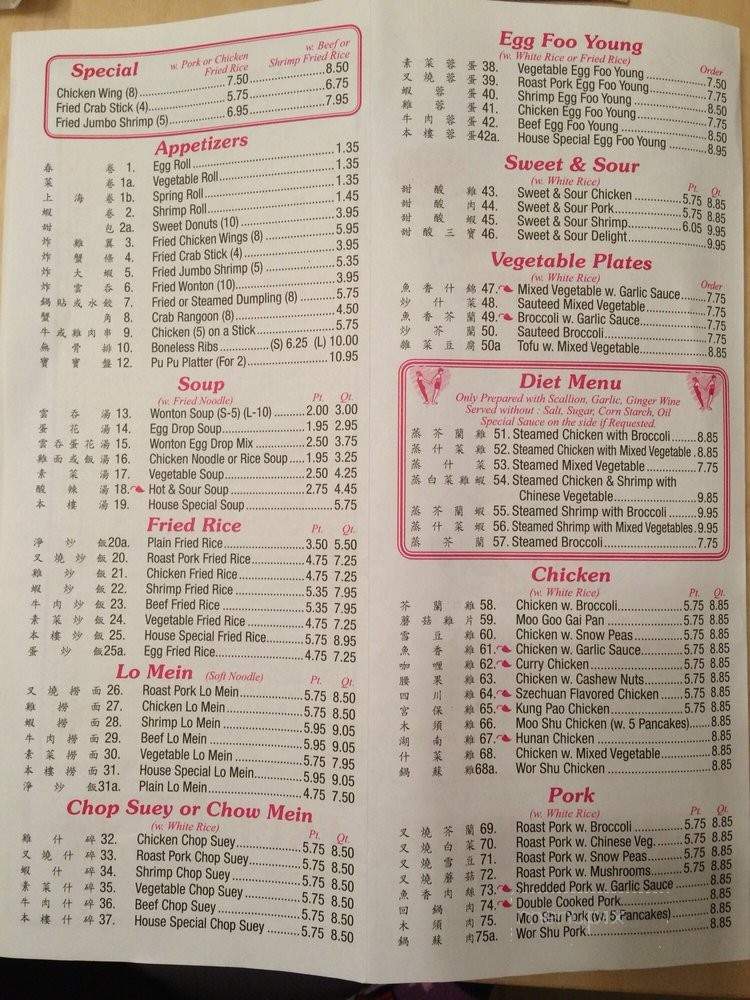 China Taste - Jeffersonville, IN menu_pic