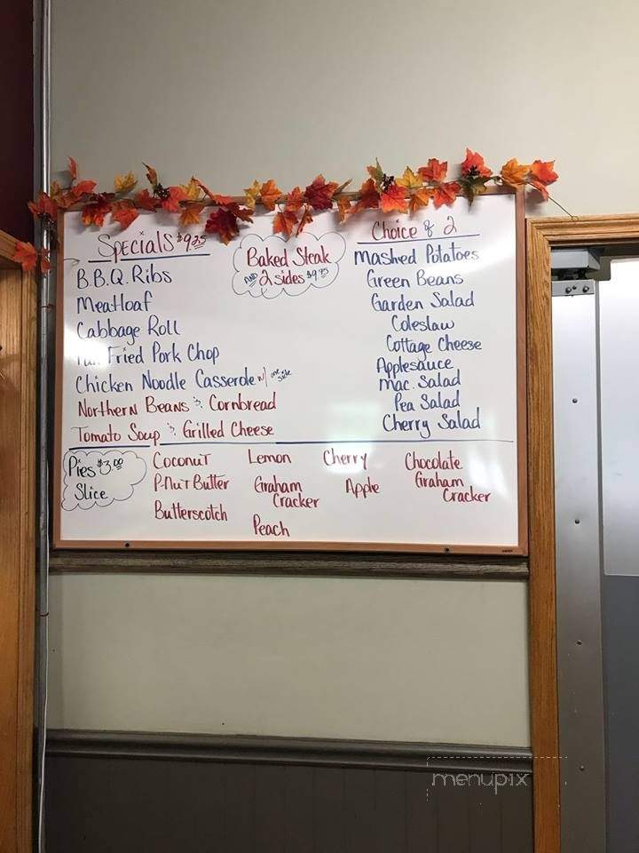 Millie's Restaurant - Middleport, OH menu_pic
