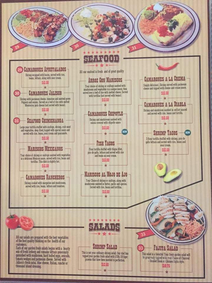Pancho Villa - Madrid, IA menu_pic