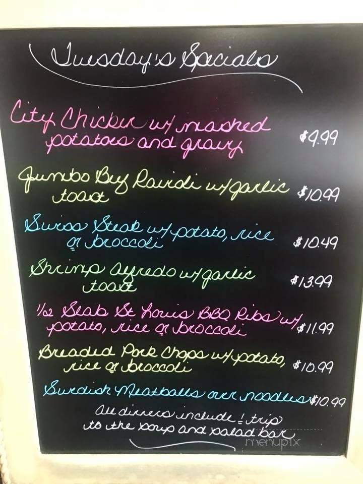 Variety Restaurant - Massillon, OH menu_pic