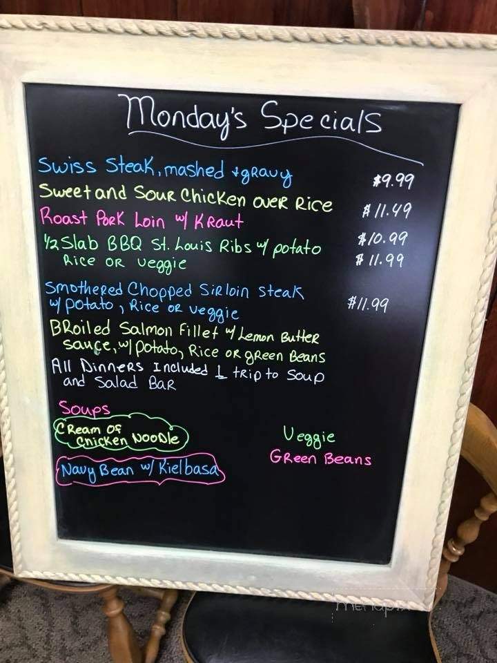 Variety Restaurant - Massillon, OH menu_pic