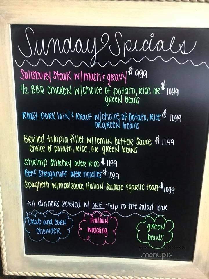 Variety Restaurant - Massillon, OH menu_pic