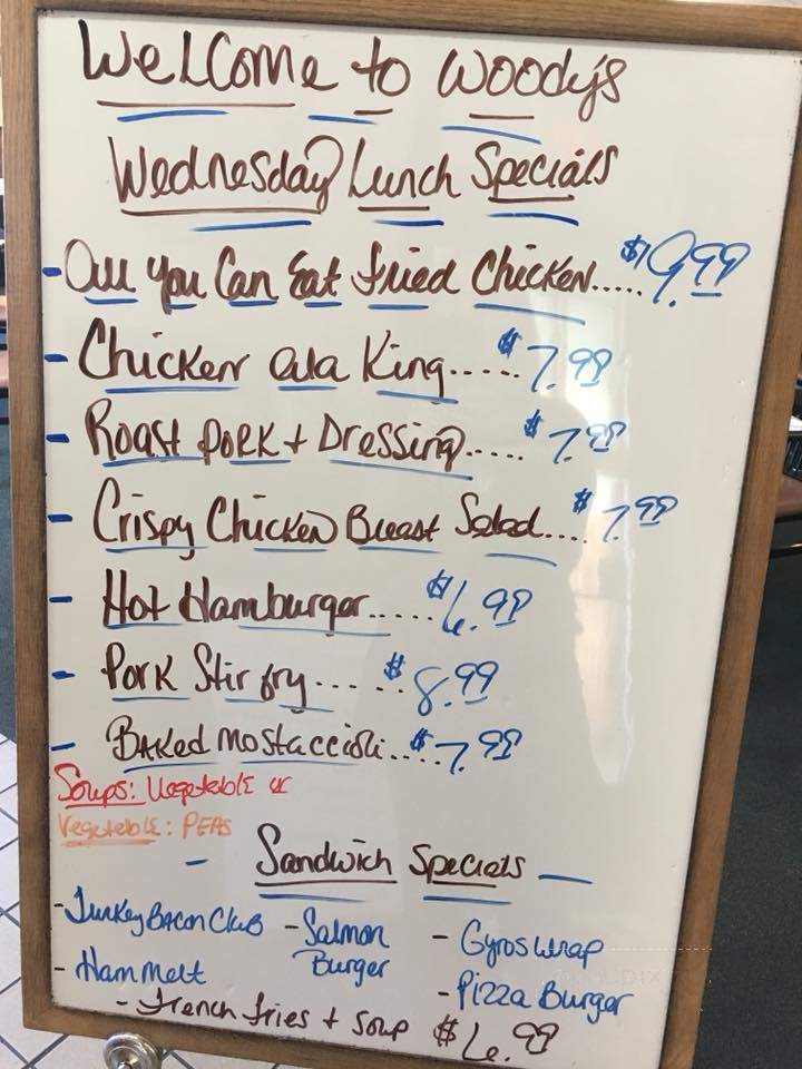 Woody's Family Restaurant - El Paso, IL menu_pic