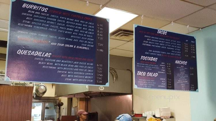 Cafe Ole - Richmond, VA menu_pic