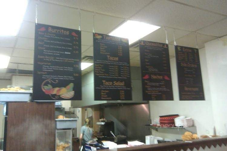 Cafe Ole - Richmond, VA menu_pic