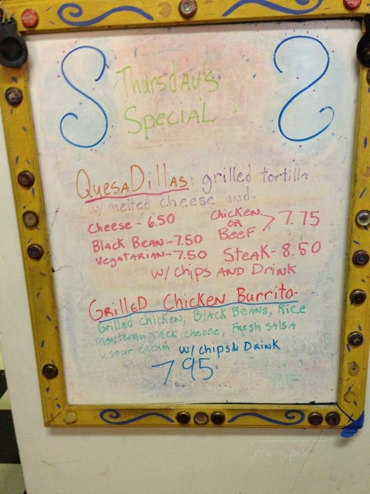 Cafe Ole - Richmond, VA menu_pic