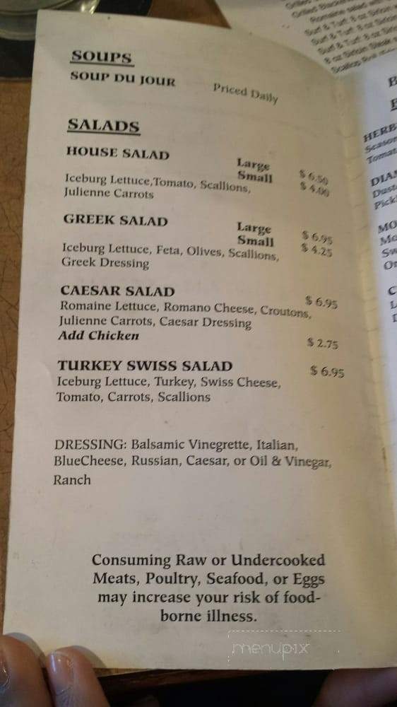 Herbie's - Worcester, MA menu_pic