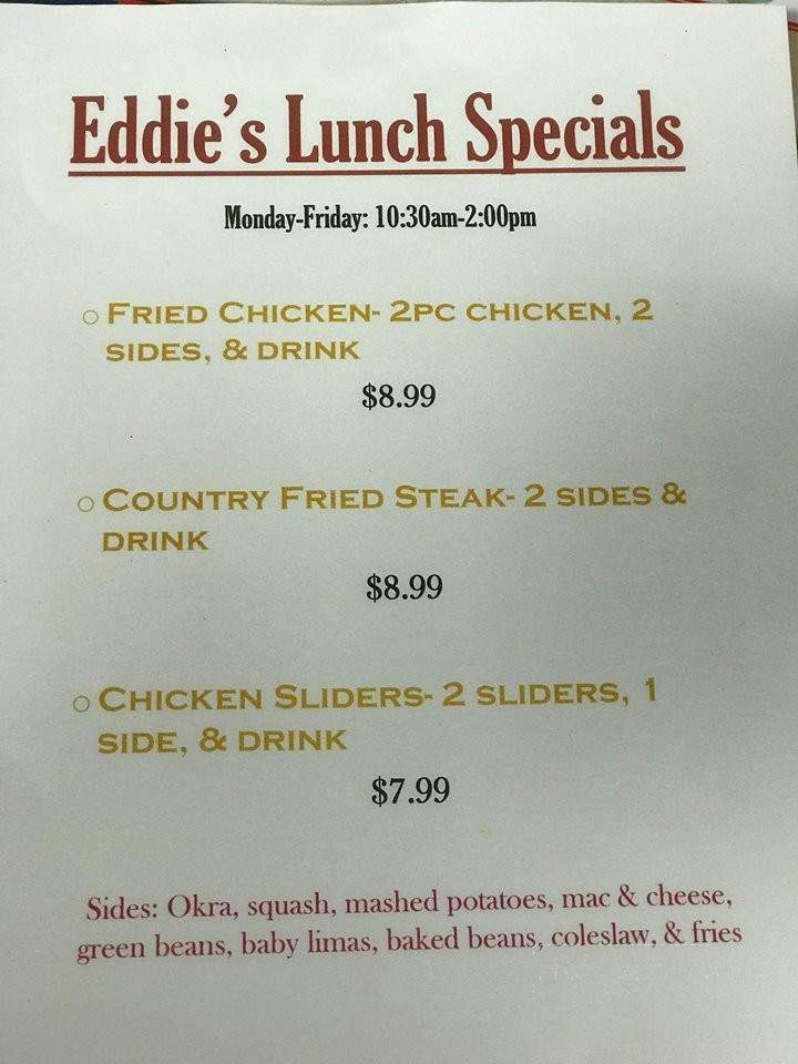 Larry's Real Pit Bar-B-Q - Enterprise, AL menu_pic