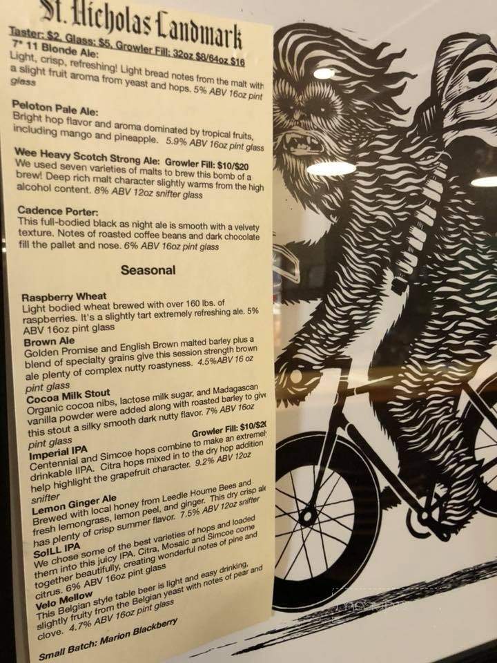 Old Landmark - Chester, IL menu_pic