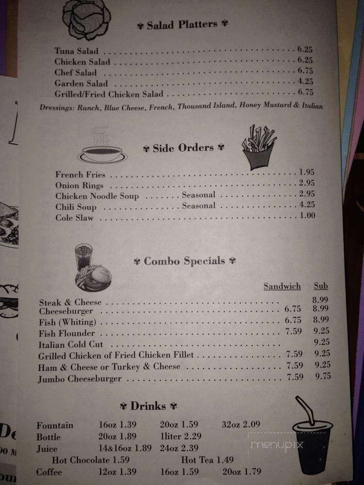 Peter's Grill - Rockville, MD menu_pic