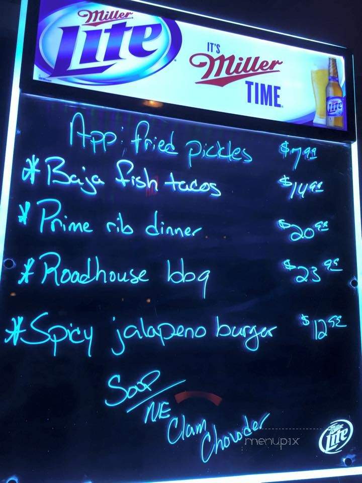 Clyde's Roadhouse Bar & Grille - Walpole, MA menu_pic