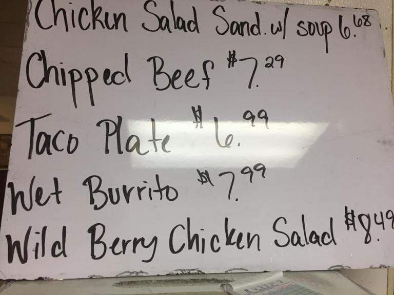 Napoleon Cafe - Napoleon, MI menu_pic