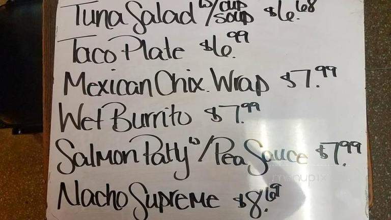 Napoleon Cafe - Napoleon, MI menu_pic