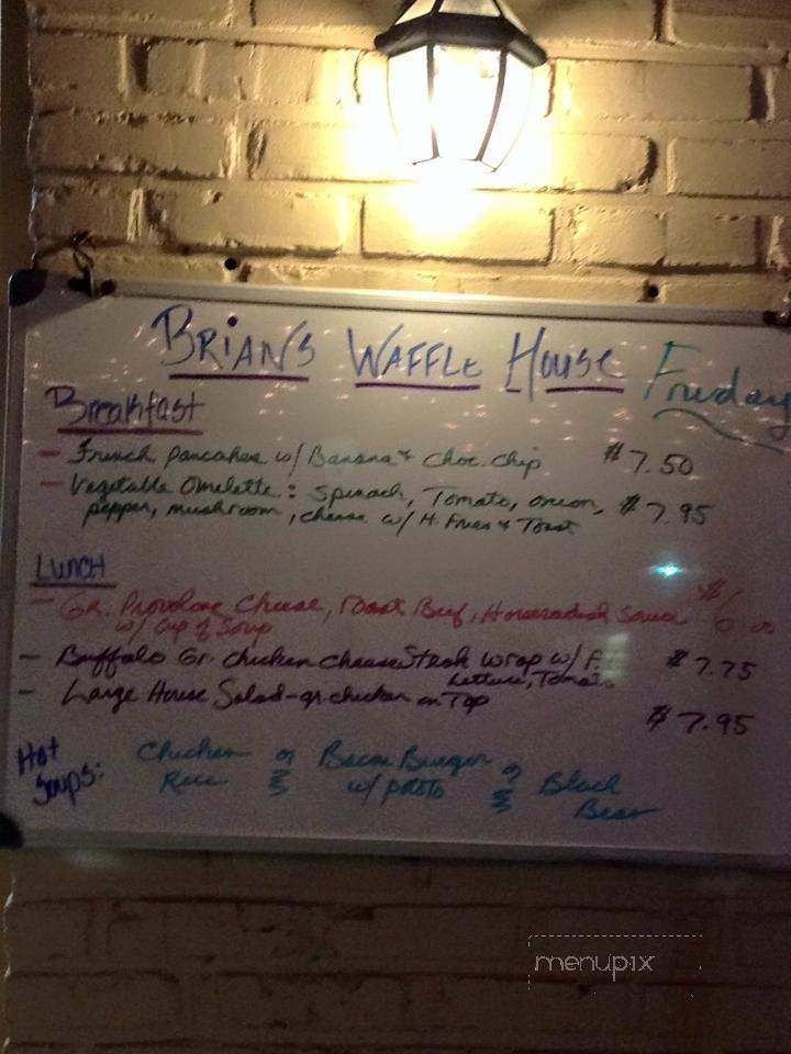Brian's Waffle House - Avalon, NJ menu_pic