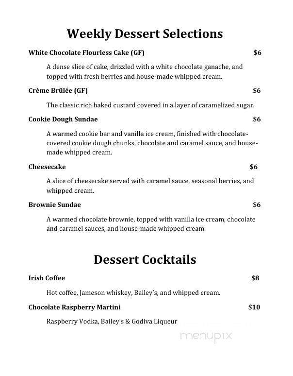 Chieftans Restaurant & Bar - Cobleskill, NY menu_pic