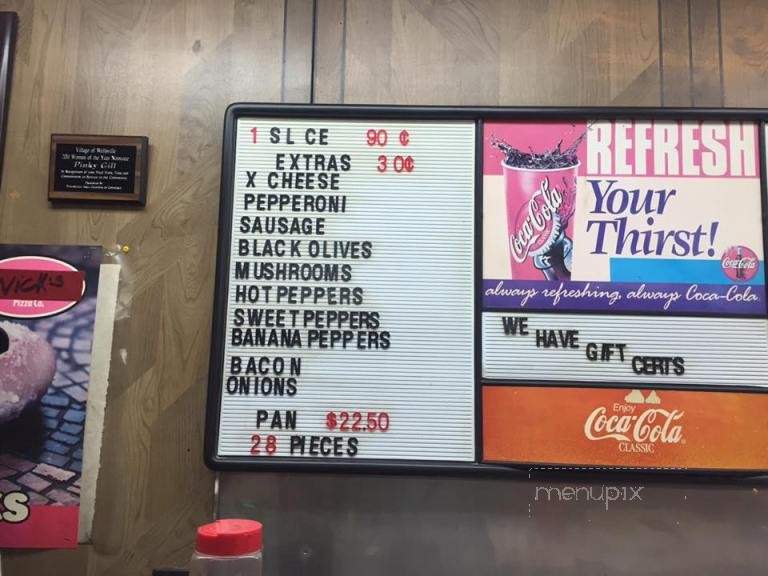 Nick's Pizza - Wellsville, OH menu_pic
