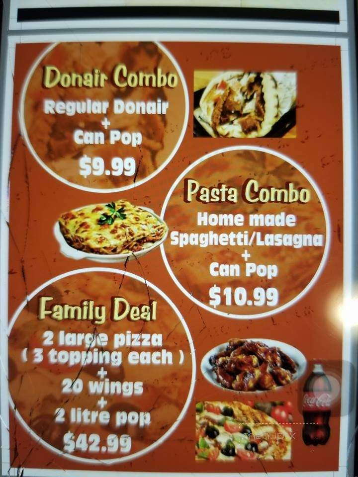 Best Of Stone Baked Pizzeria - Fort St John, BC menu_pic