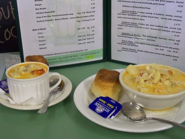 Charlene's Bayside Cafe & Restaurant - Subd B, NS menu_pic