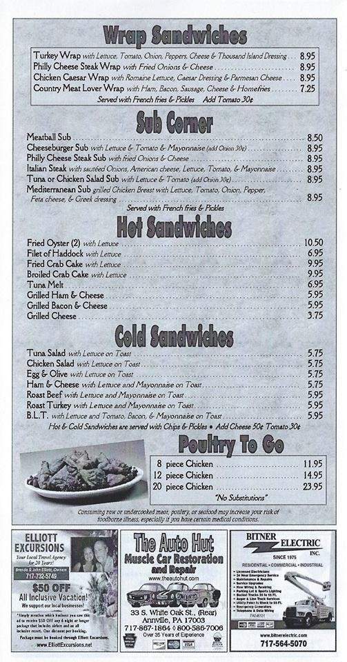 Promenade Family Restaurant - Harrisburg, PA menu_pic