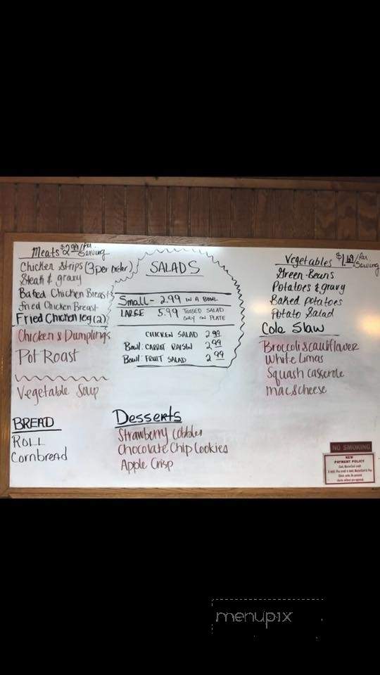 Curt's Restaurant - Flowery Branch, GA menu_pic
