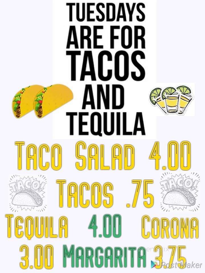 Chucks Sports Bar - Richmond, IN menu_pic