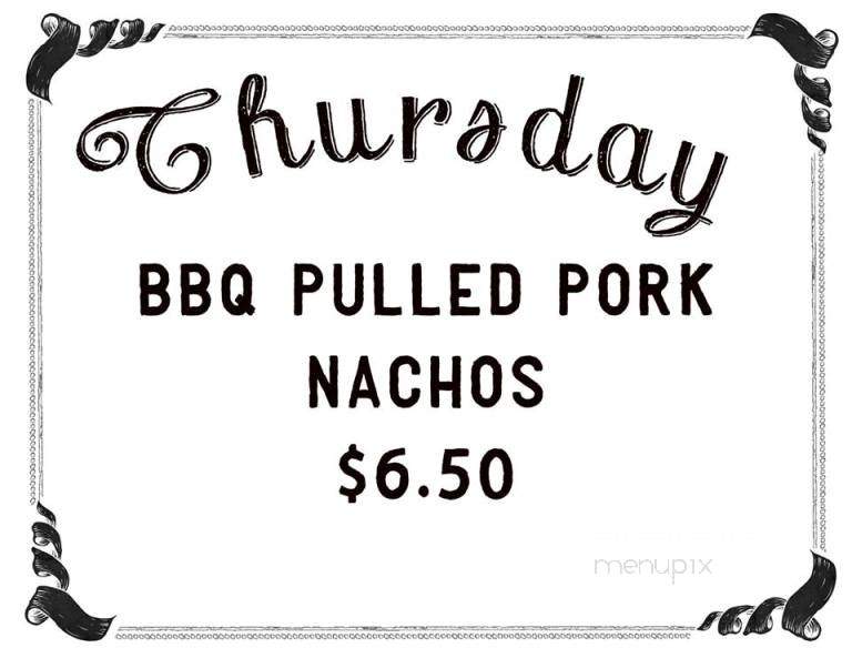 Korner - Bidwell, OH menu_pic