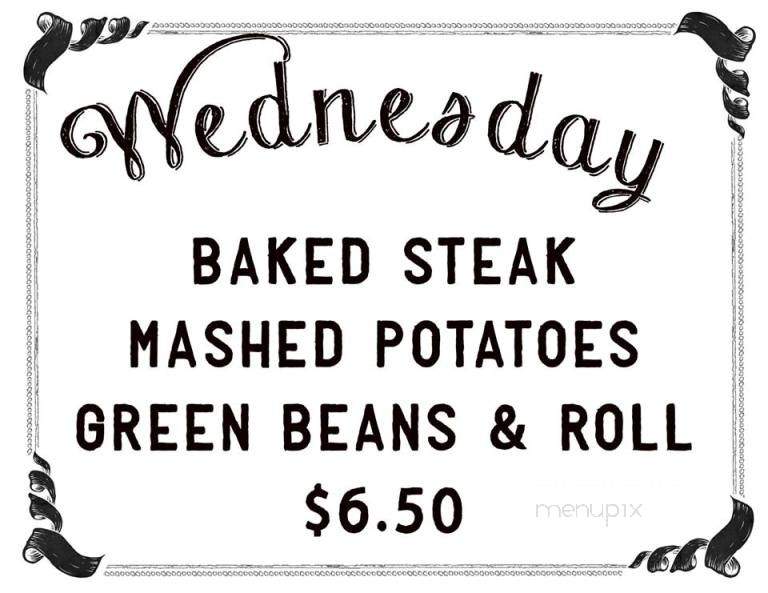 Korner - Bidwell, OH menu_pic