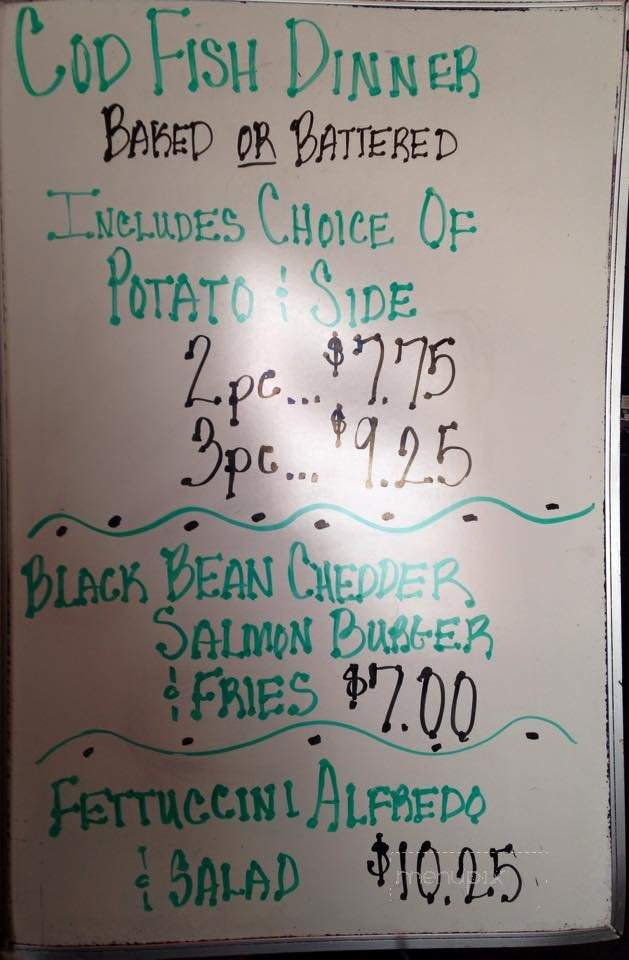 Buckshot Bar - Boyceville, WI menu_pic