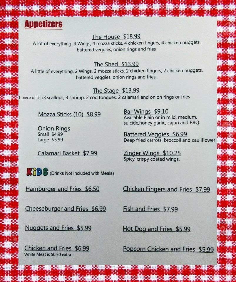 Rod's Restaurant - Clarenville, NL menu_pic