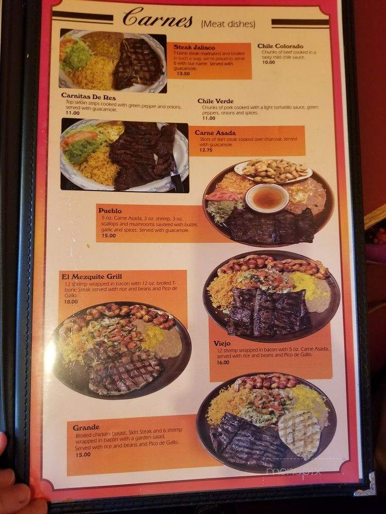 Pueblo Viejo - Monroe, WA menu_pic