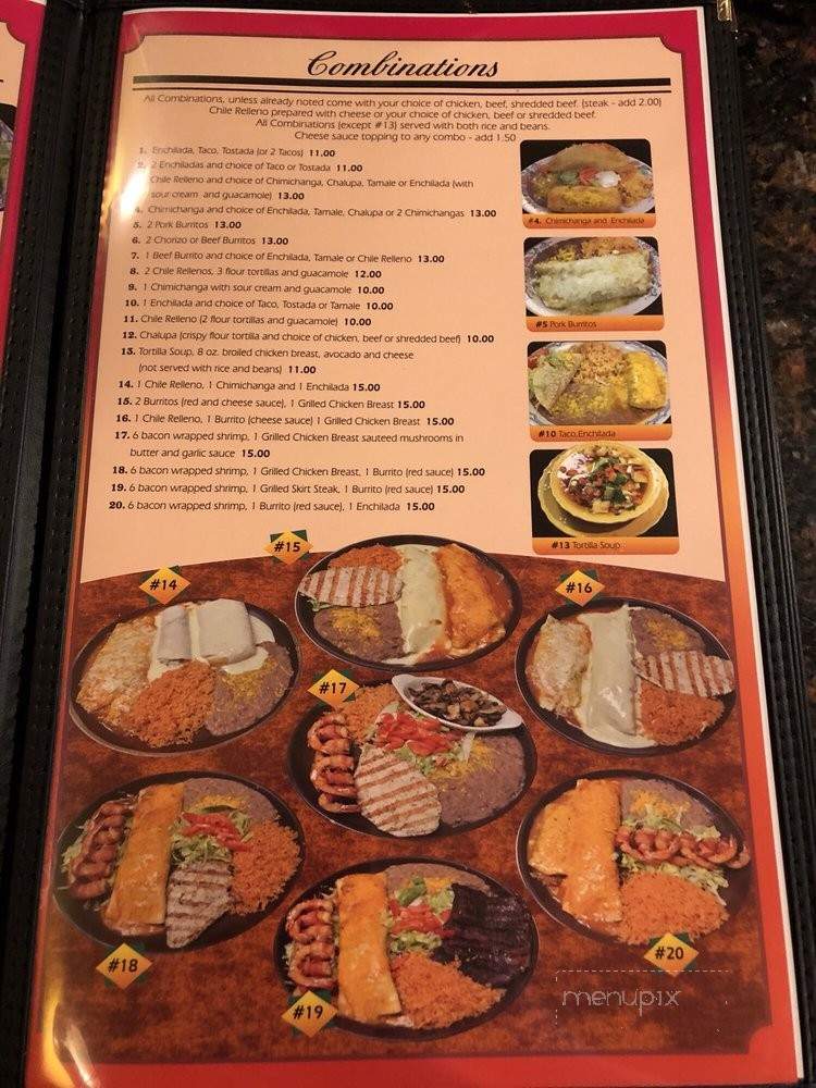 Pueblo Viejo - Monroe, WA menu_pic