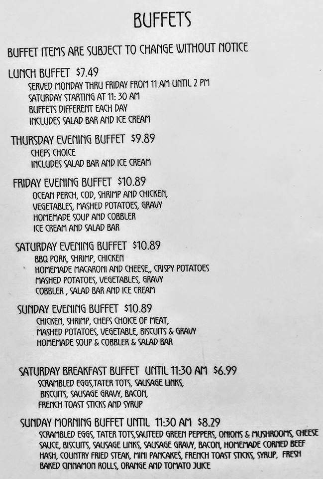 Rusty Nail - Carson City, MI menu_pic