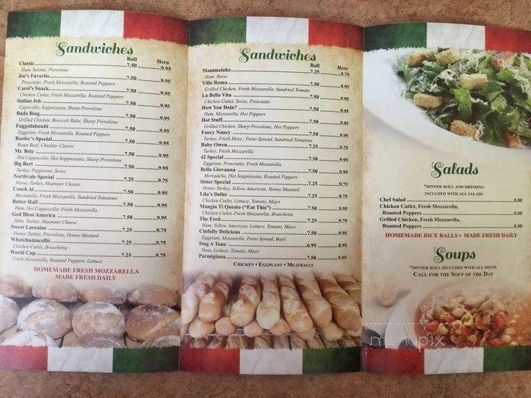 Amato Bread - Northvale, NJ menu_pic