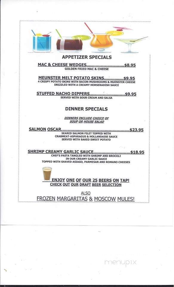 Blairstown Inn Inc - Blairstown, NJ menu_pic