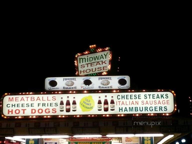 Midway Steak House - Seaside Heights, NJ menu_pic