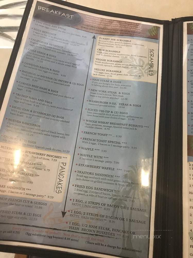 Village Grill - Bakersfield, CA menu_pic