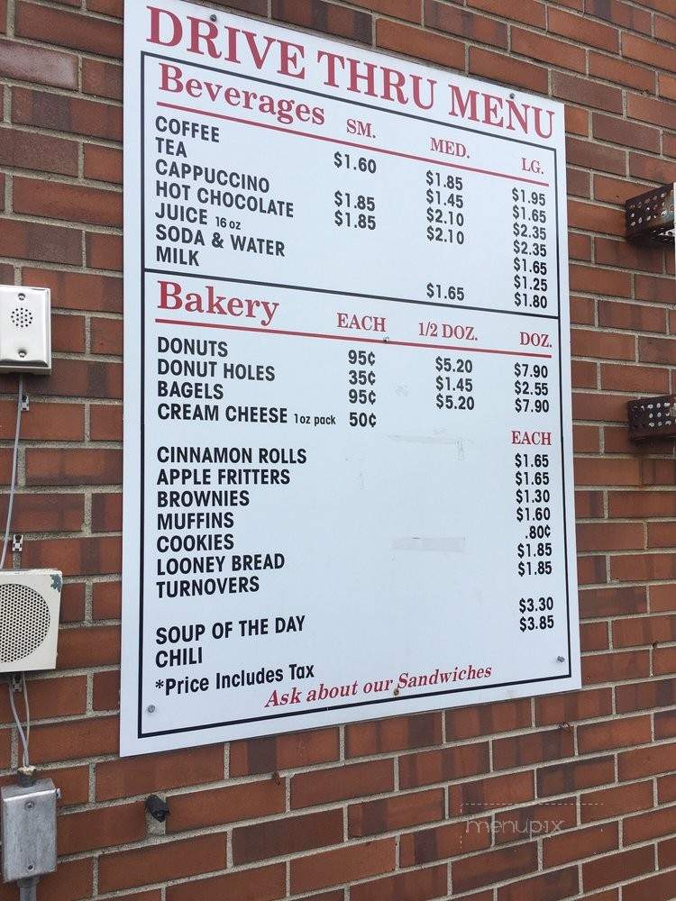 Looney Baker - Livonia, MI menu_pic
