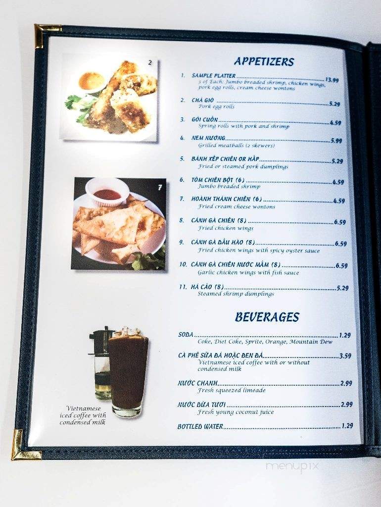 Phoviet 126 Vietnamese Restaurant - Blaine, MN menu_pic