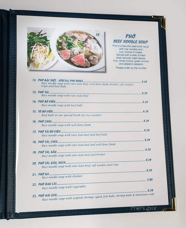 Phoviet 126 Vietnamese Restaurant - Blaine, MN menu_pic