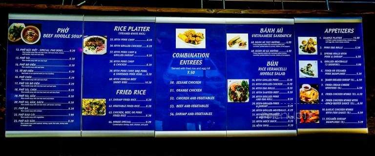 Phoviet 126 Vietnamese Restaurant - Blaine, MN menu_pic