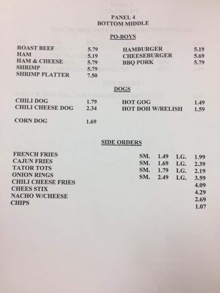 Deck - Columbia, MS menu_pic