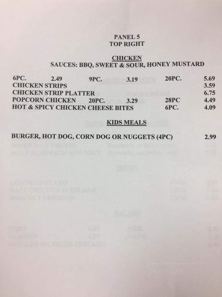 Deck - Columbia, MS menu_pic